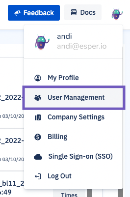 User_Management_highlighted_in_the_profile_dropdown.png