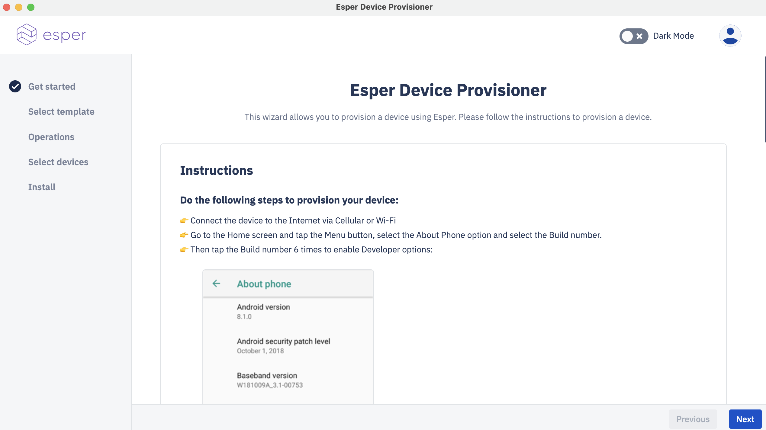 device-provisioner-get-started-screen.png