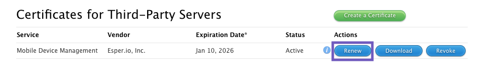 renew certificate for third party servicces with renew highlighted.png