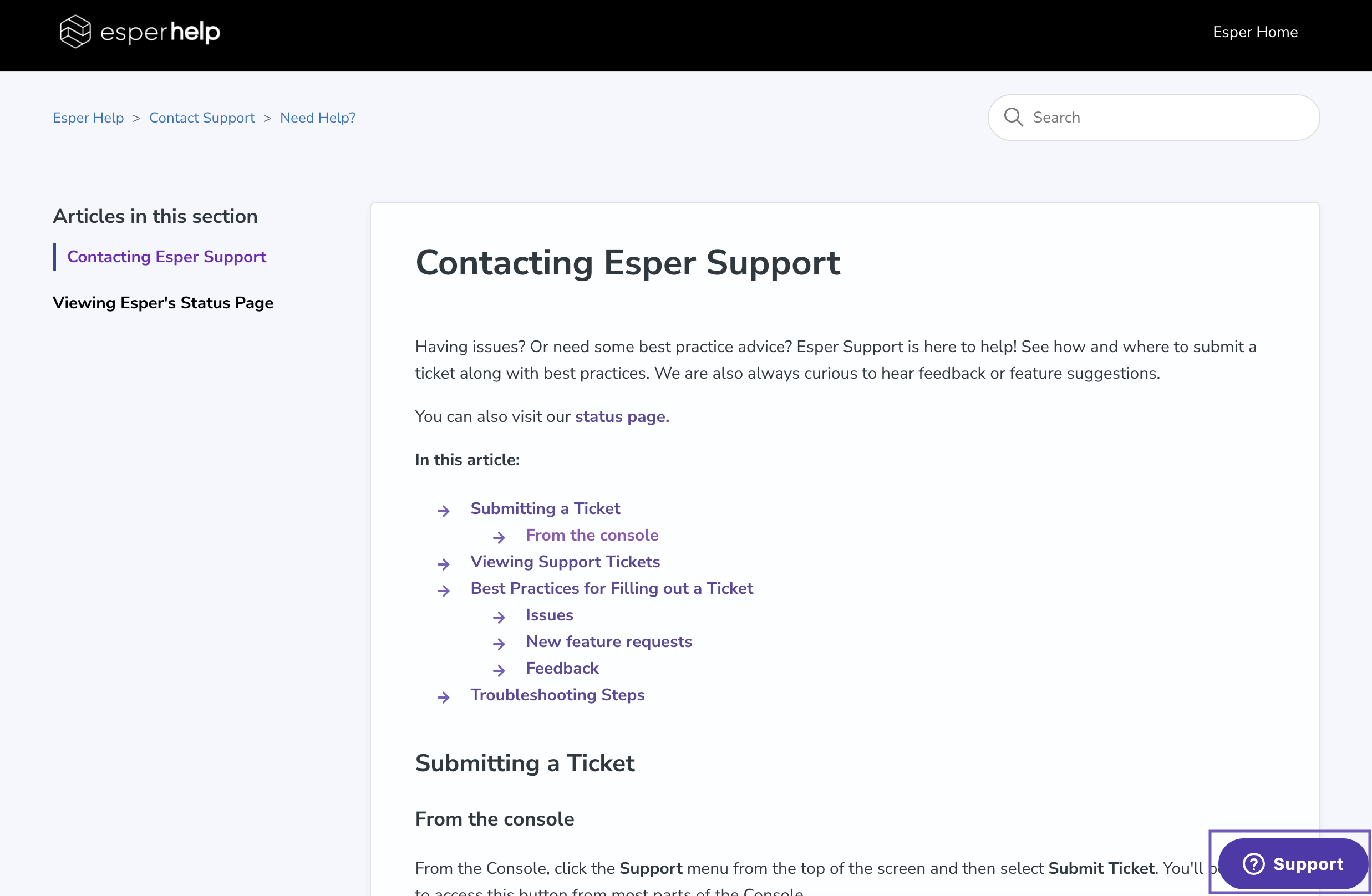 support button hilighted in the help center.png