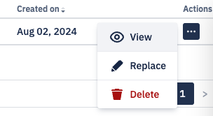 view selected in api key management .png