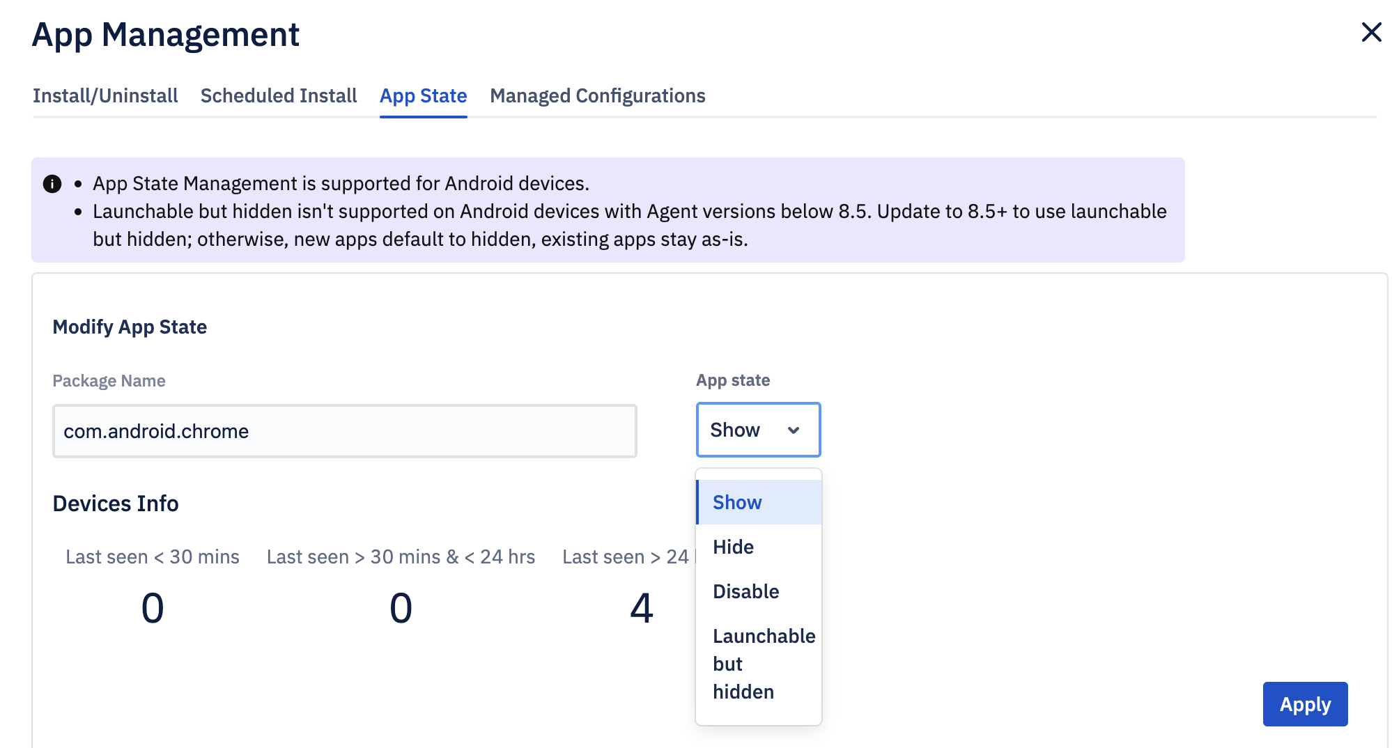 app management for a group showing the different app states.png