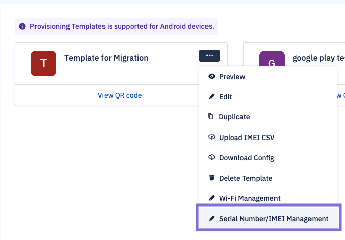 serial number/imei management selected in provisioning templates.png