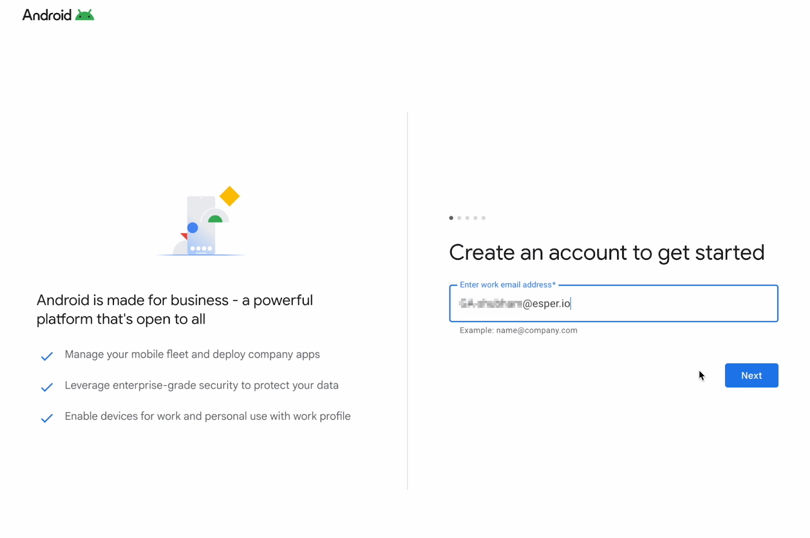 Screenshot of the Google Workspace domain setup form requesting organization details such as domain name and contact information, part of the domain creation step.