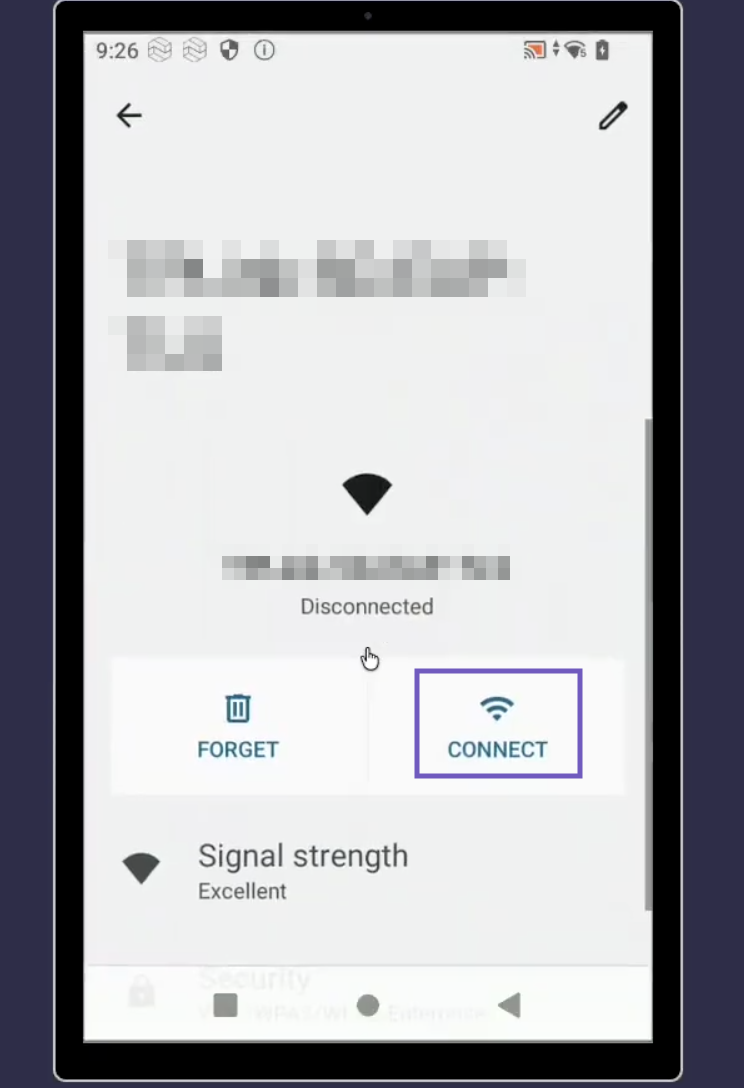 Connect highlighted for the network.png