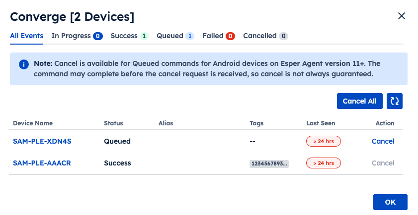 modal in the activity feed showing different devices and their status.png